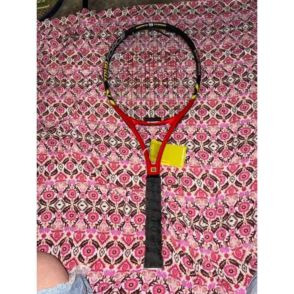 Wilson Tour Force Graphite Titanium Tennis Racket 4 3/8” Grip